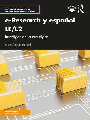 cover image of e-Research y español LE/L2